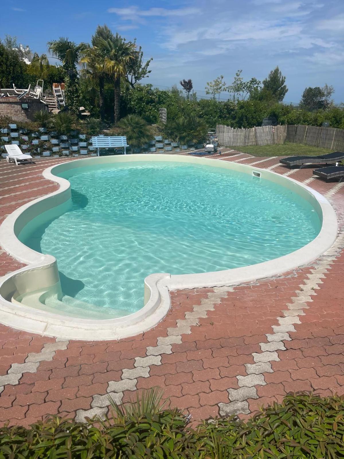 B&B Villa Alma San Costanzo Esterno foto